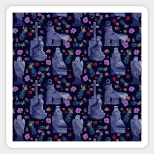 Bonaventure Cemetery Repeat Pattern Sticker